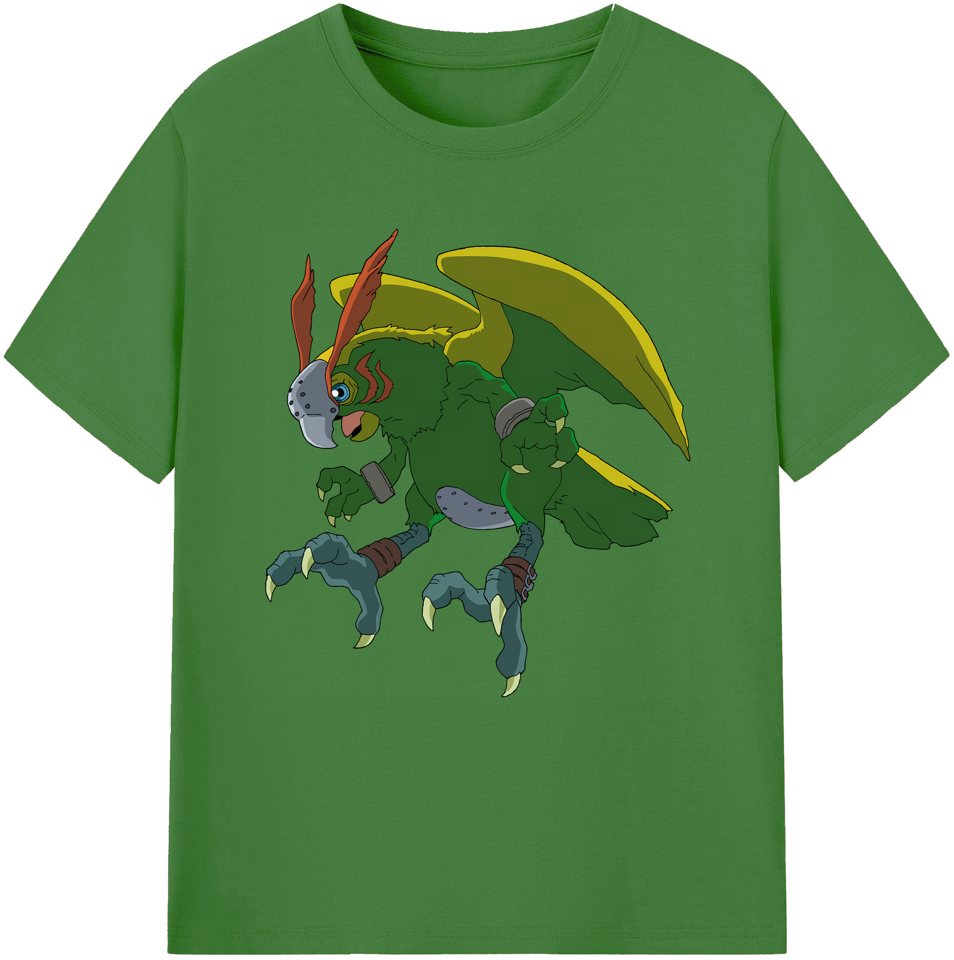 （画像用） Digimon デジタルモンスター/デジモン レディースカジュアルプリントTシャツ（綿100％）